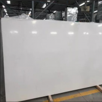 Pure White Quartz for Countertop Flooring White Quartz Stone